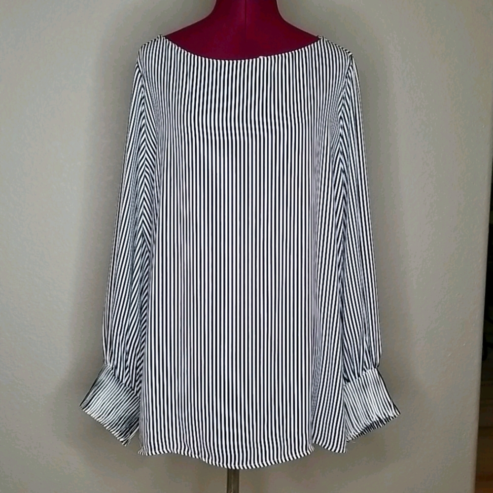 NWT Ann Taylor Factory striped blouse